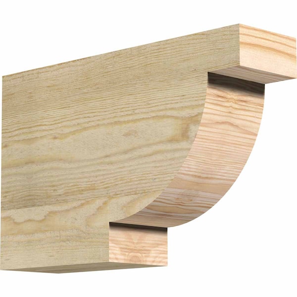Ekena Millwork Alpine Rough Sawn Rafter Tail, Douglas Fir, 4"W x 10"H x 16"L RFT04X10X16ALP00RDF - main